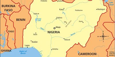 Nigerian kartta