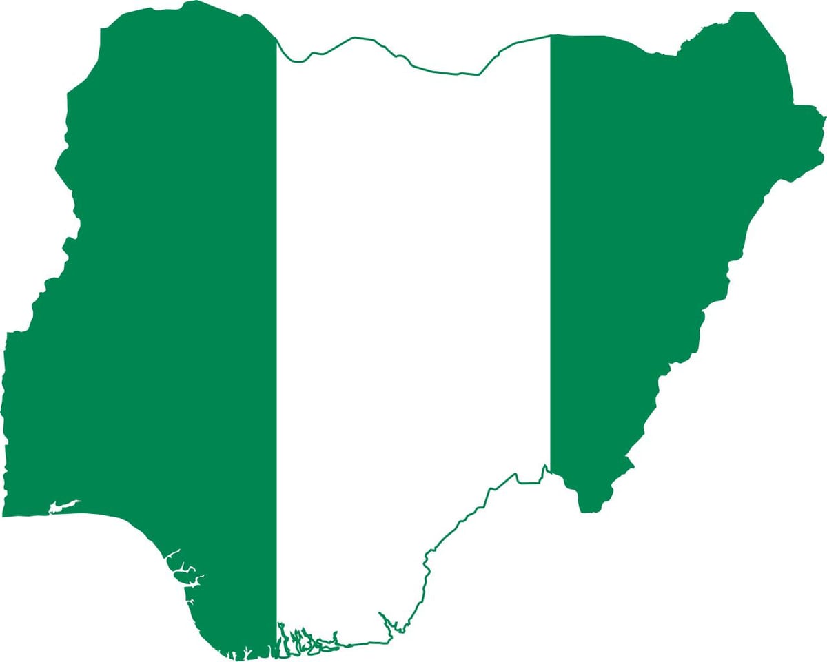 Kartta nigeria log