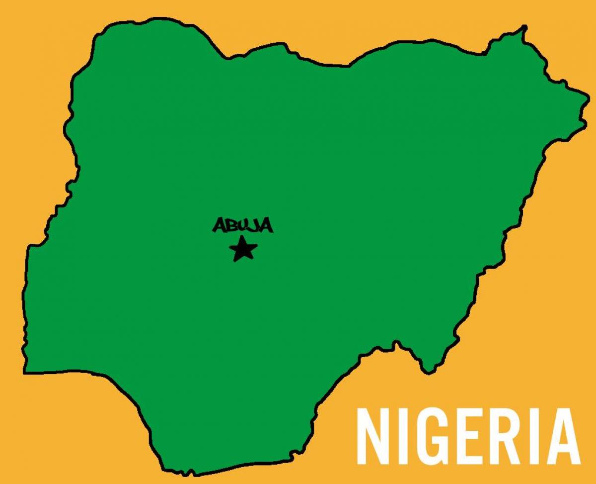 Kartta pääkaupunki nigeria 