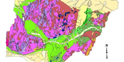 Kartta geologinen nigeria